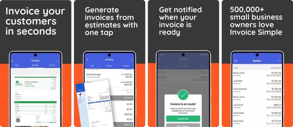 Simple Invoice App