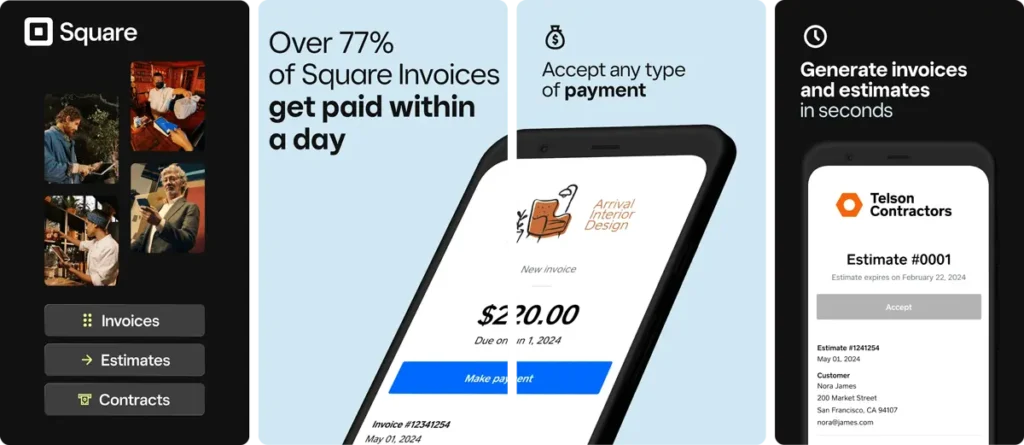 Square Invoices Invoice Maker