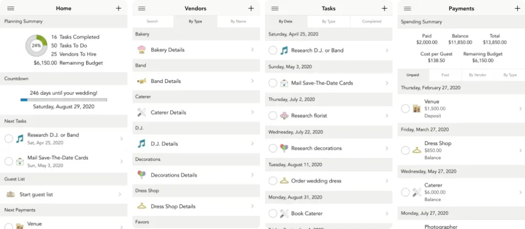 WeddingHappy – Simple Checklist Planner
