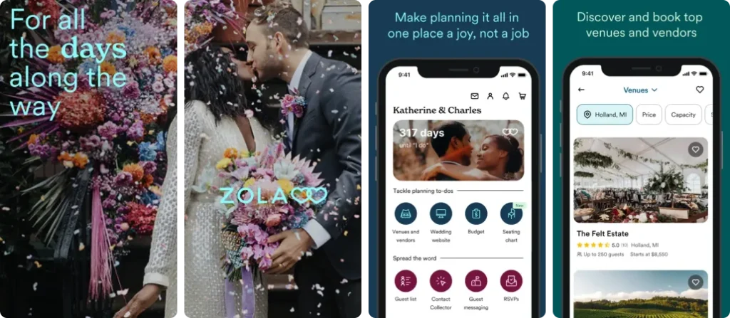 Zola – Wedding Planner with Registry & RSVP